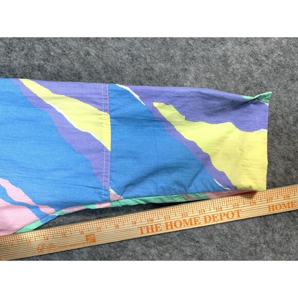 Vintage 90s Pastel Paintbrush Jacket Size S Preppy Beach Made In USA - Picture 12 of 13